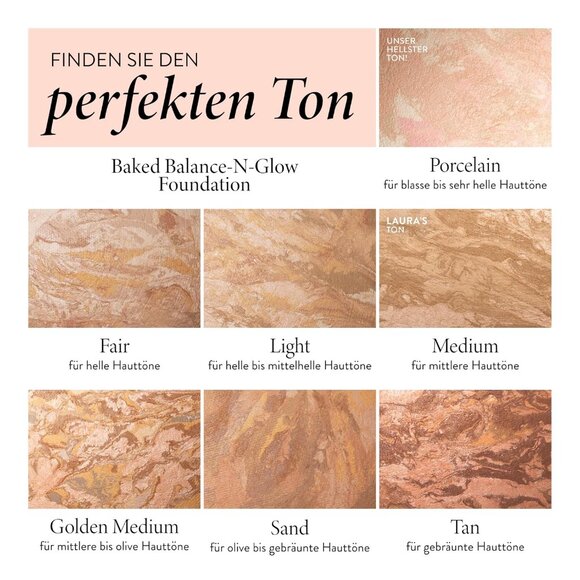 Baked Balance-N-Glow Illuminating Foundation - Medium - Buildable Sheer to Light - Picture 3 of 9